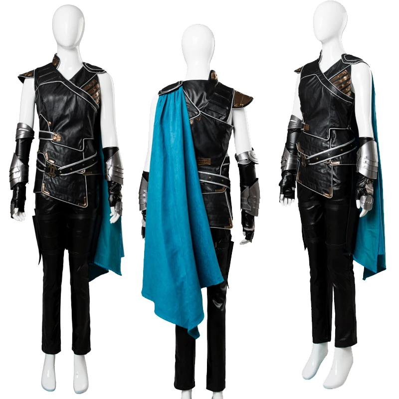 Костюм для косплея Valkyrie топ штаны накидка наряды костюмы на Хэллоуин костюм