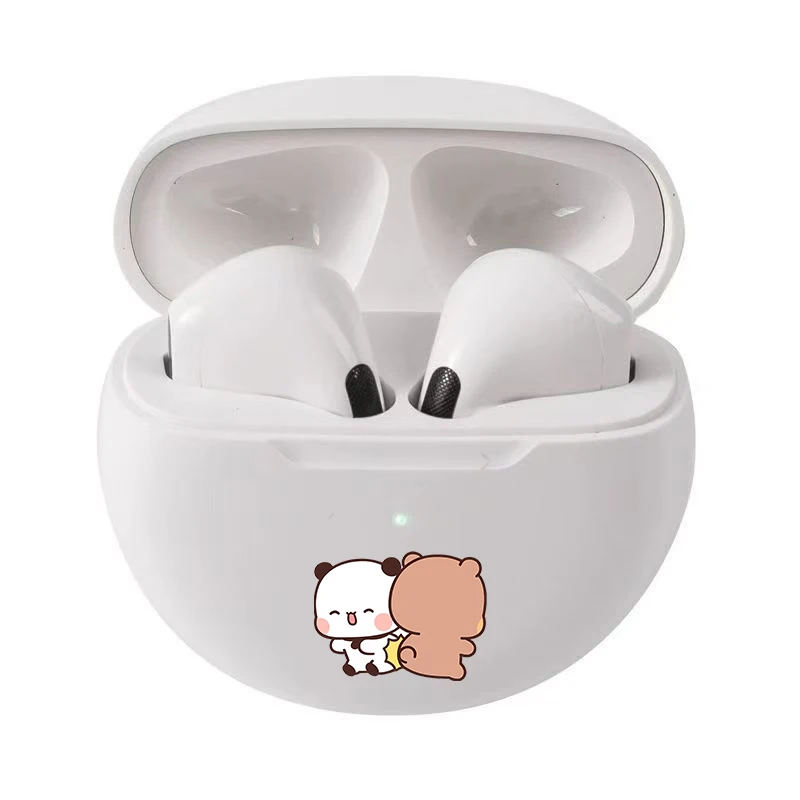 Фото Bubu Dudu Bluetooth наушники Yier Bear Panda Беспроводная Bluetooth-гарнитура с шумоподавлением наушники с микрофоном Pro6 наушники подарок №3