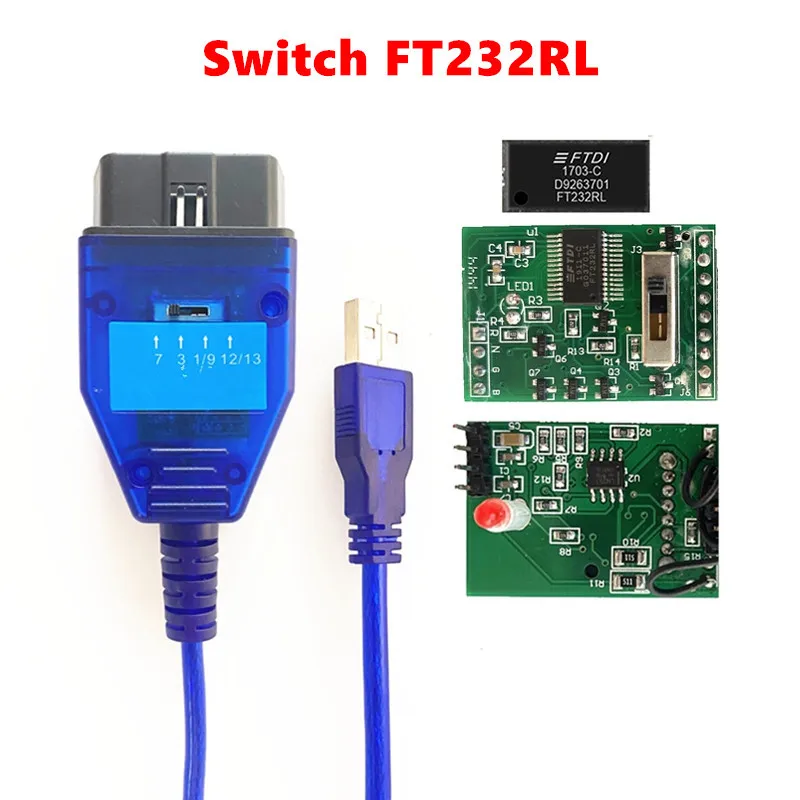 

Диагностический интерфейсный кабель VAG409 KKL Chip CH340 OBD2 для AUDI/VW/Skoda/Seat VAG, сканер, инструмент VAG 409,1 KKL, 10 шт.