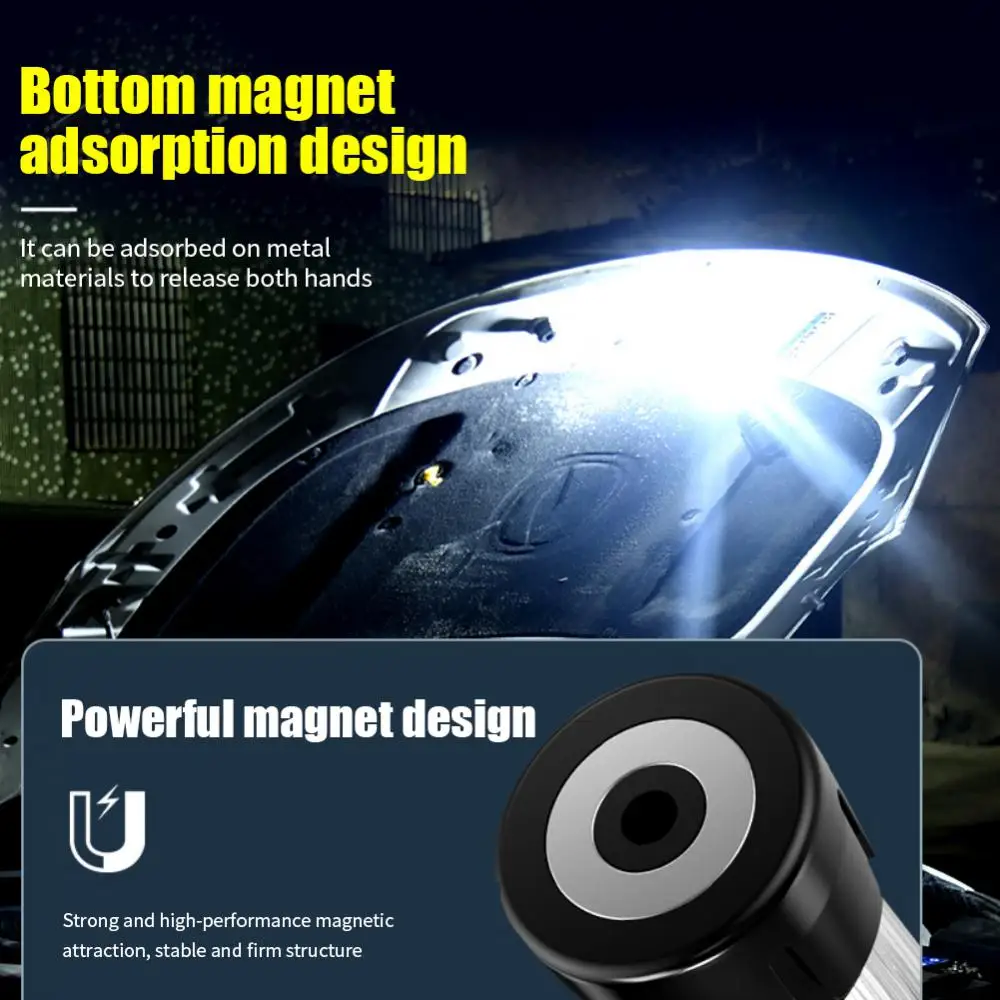 

Фонарь для кемпинга с магнитной основой, 3000 мА · ч