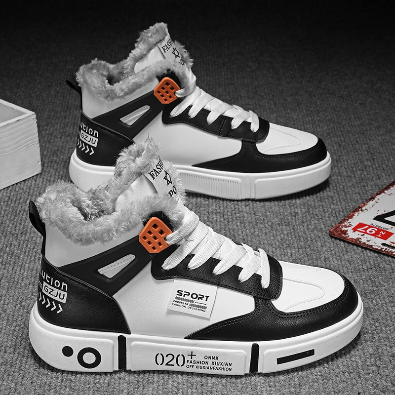 Теплые водонепроницаемые мужские кроссовки цвет в ассортименте