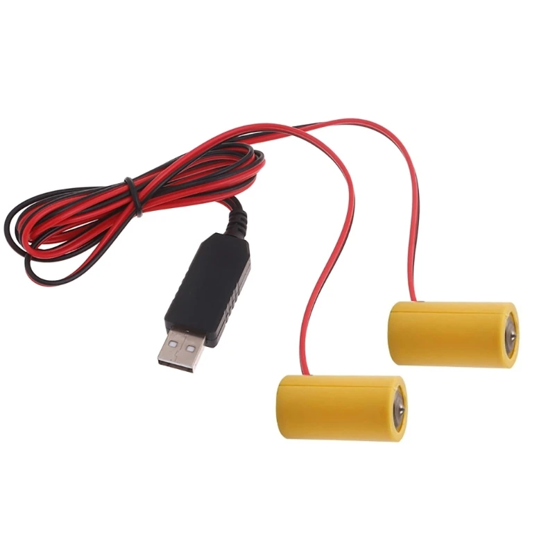 Кабель USB 5V2A к LR14 C 1 комплект