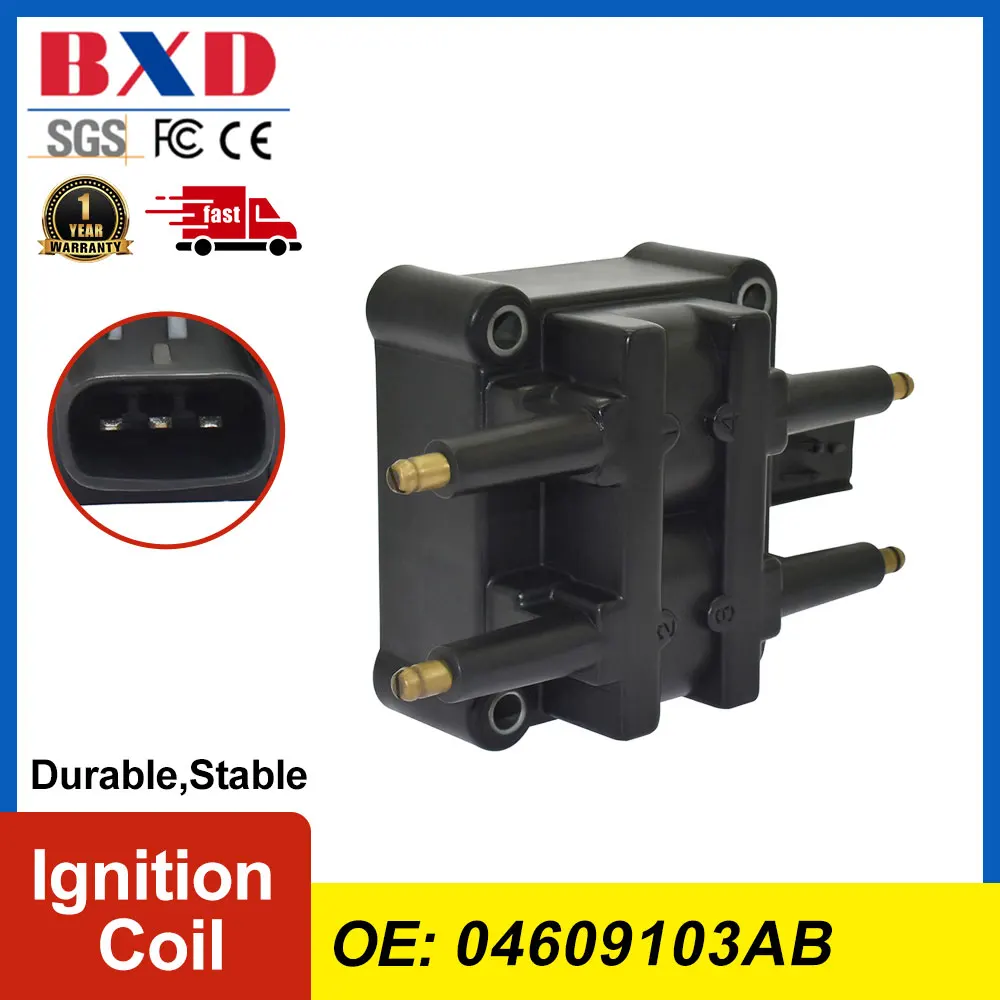 

Ignition Coil 04609103AB For Chrysler Sebring Voyager, Jeep Cherokee Wrangler, Mini Cabriolet, Plymouth Breeze Neon Stufenheck