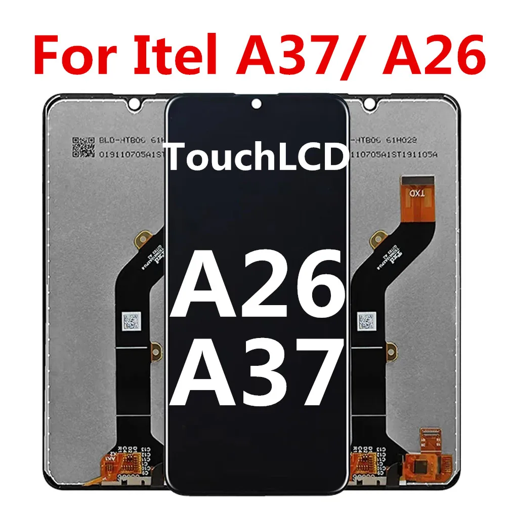 Сменный ЖК-дисплей для Itel A37, сенсорный ЖК-дисплей, сенсорный дигитайзер, экран для Itel A26 в сборе