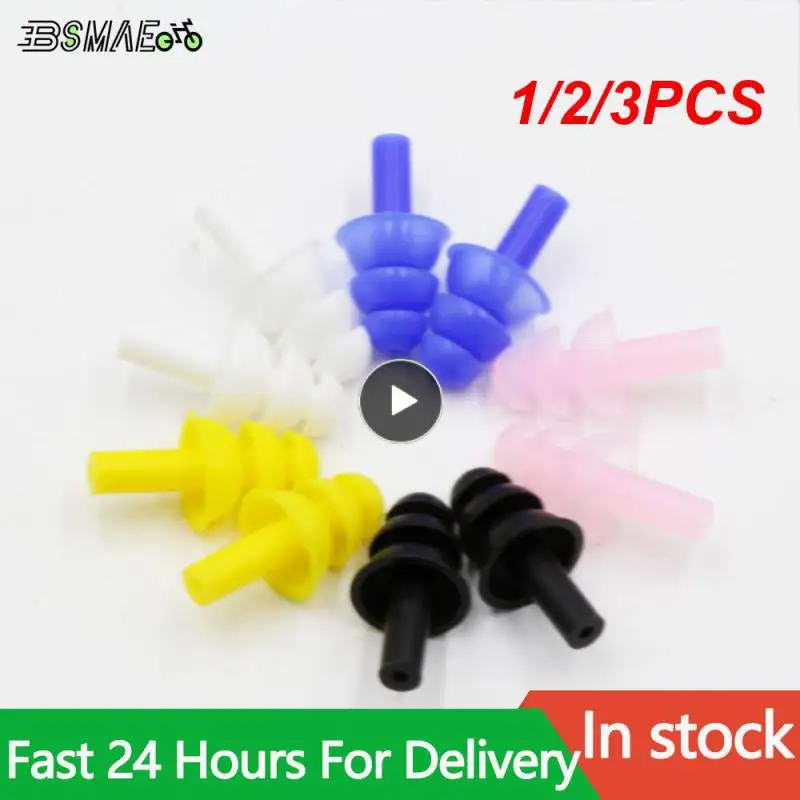 

1/2/3PCS High Quality Waterproof Silicone Swimming Ear Plugs Nose Clip Set Box Packed Earplug For Surfing Diving and Learning