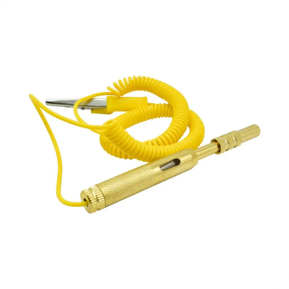 

Car Circuit Tester Diagnostic Tools Test Probe Lamp 6V-24V Light System Lamp Voltage Test Pen Detector Copper Vehicle Car Repai