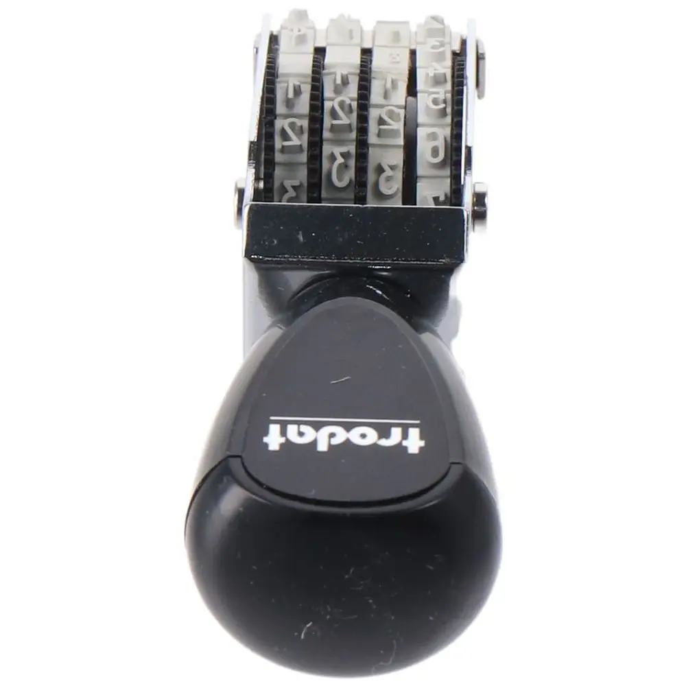 DIY 4 6 или 8-значный штамп с номером персонализированные сменные роликовые штампы