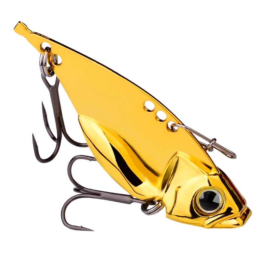 

Fishing Lure Spoon Bait VIB Metal Hard Bait Sinking Jig Lifelike Swimbait for Saltwater Freshwater Trolling Lure Fishing Tackle