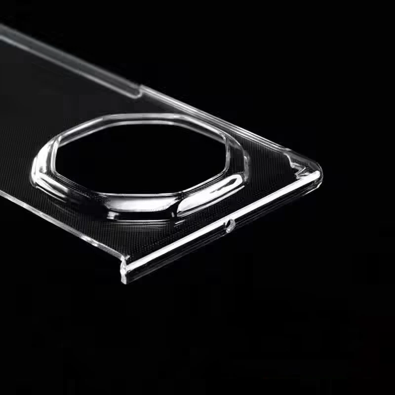 Ультратонкий прозрачный твердый пластиковый защитный чехол с откидной