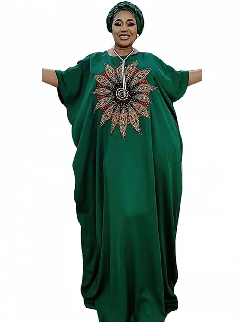 Купи African Dresses For Women Design Dashiki Beading Abaya Bandage Maxi Bazin Vintage Robe Gowns Africa Sexy Lady Party Dress Abaya за 916 рублей в магазине AliExpress