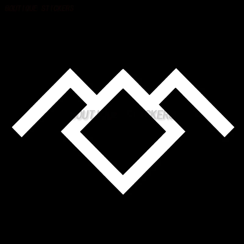 TWIN PEAKS ЧЕРНЫЙ ЛОДЖ Виниловая наклейка Наклейка на стену автомобиля
