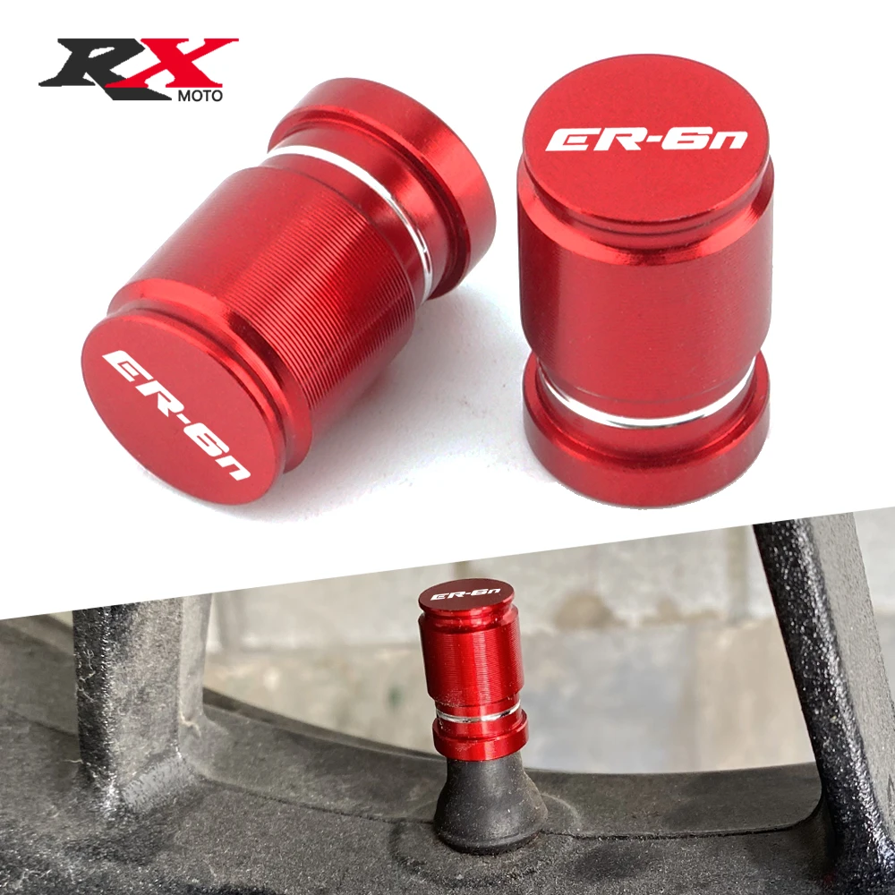 

Motorcycle Accessorie Tires Valves Tyre Stem Cover Air Caps Airtight Theftproof Wheel For Kawasaki ER6N ER-6N 2012-2020