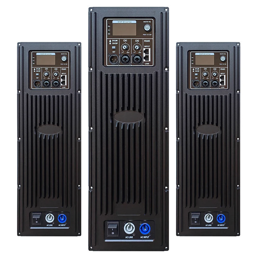 ShennDare FPA8000+CQ380 Профессиональный 4-входовой 4-выходной DSP активный усилитель