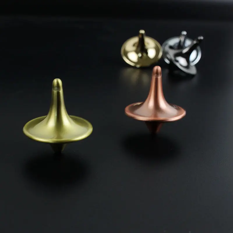 

Movie Inception Spiners Top De Metal Gyro Silver Hand Spinning Top Fingertips Mini Gyro Antistress Fidget Toys For Children Gift