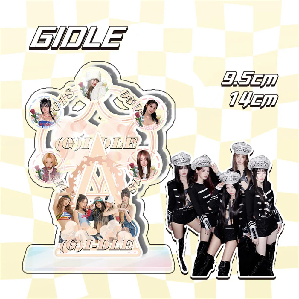 KPOP (G)I-DLE TNT BINI акриловая подставка модная вращающаяся колесо обозрения 15 см