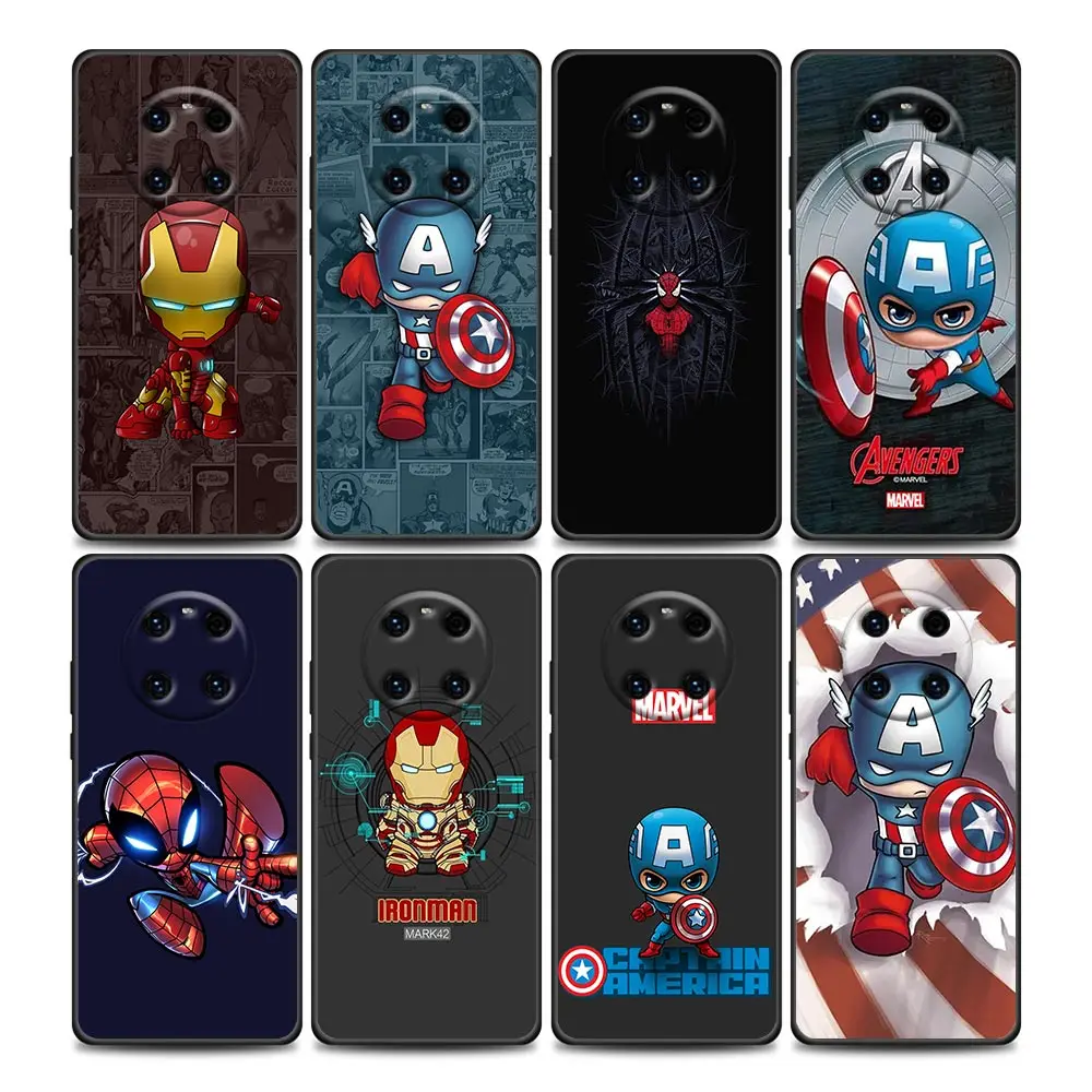 Чехол для телефона Huawei Y6 Y7 Y9 2019 Y5p Y6p Y8s Y8p Y9a Y7a Mate 10 20 40 Pro чехол с милым капитаном