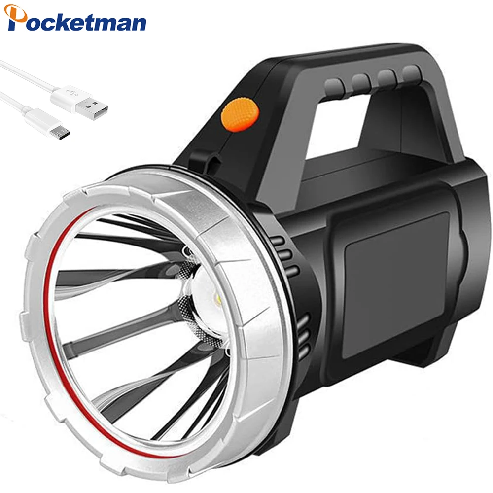 Портативный перезаряжаемый тактический фонарь