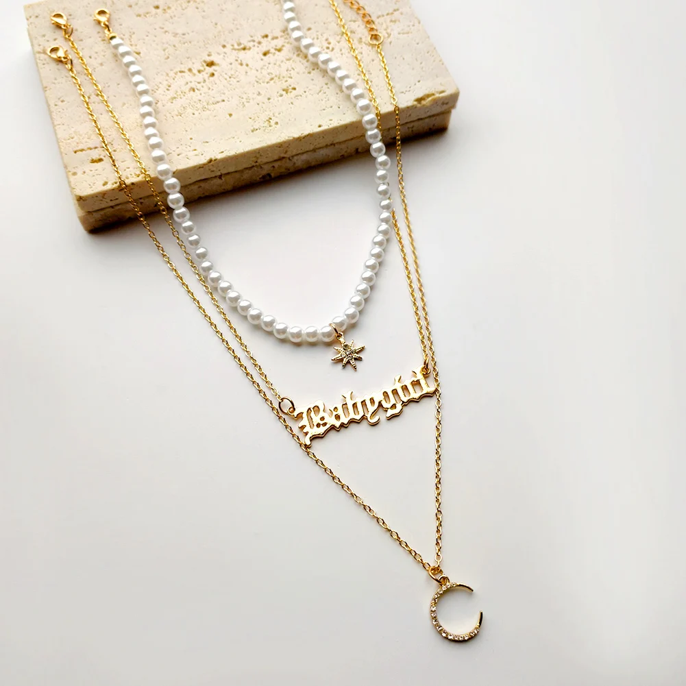 Женская цепочка с подвеской в виде сердца искусственным жемчугом - купить по