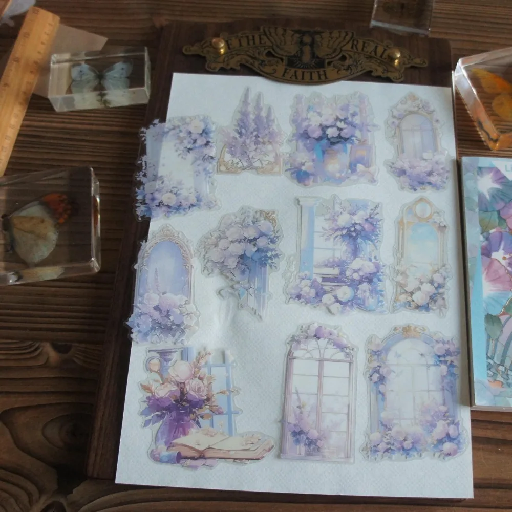 28 шт. посадка цветов по всему окна стильная наклейка для скрапбукинга сделай сам