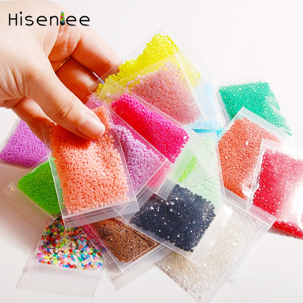 Недорогой полимерный материал 2 мм 2000 шт. 25 цветов Стразы популярный дизайн