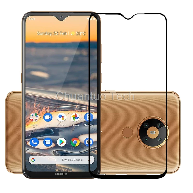 

75 Pcs/Lot 2.5D Premium Tempered Glass for NOKIA 5.3 Full Cover Screen Protector Protective Film for NOKIA 5.3
