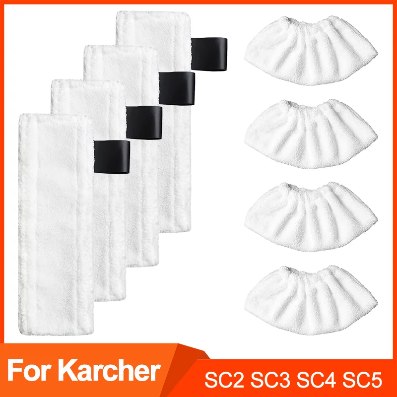 

Steam Mop Cloth Rags for Karcher Easyfix SC2 SC3 SC4 SC5 Replacement Microfiber Cleaning Pad Cover Steam Cleaner Accessories