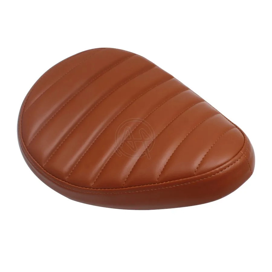 

Универсальный мотоциклетный поплавок, мотоциклетное седло для соло, седло для чоппера, винтажная подушка для Harley Davidson Iron 883 Sportster Honda STEED