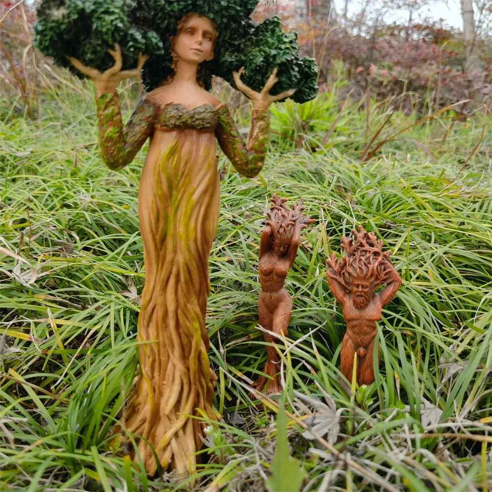

Goddess Of The Forest Statue and Sculpture Resin Ornament birthday Gift For Gardening Home Decoration