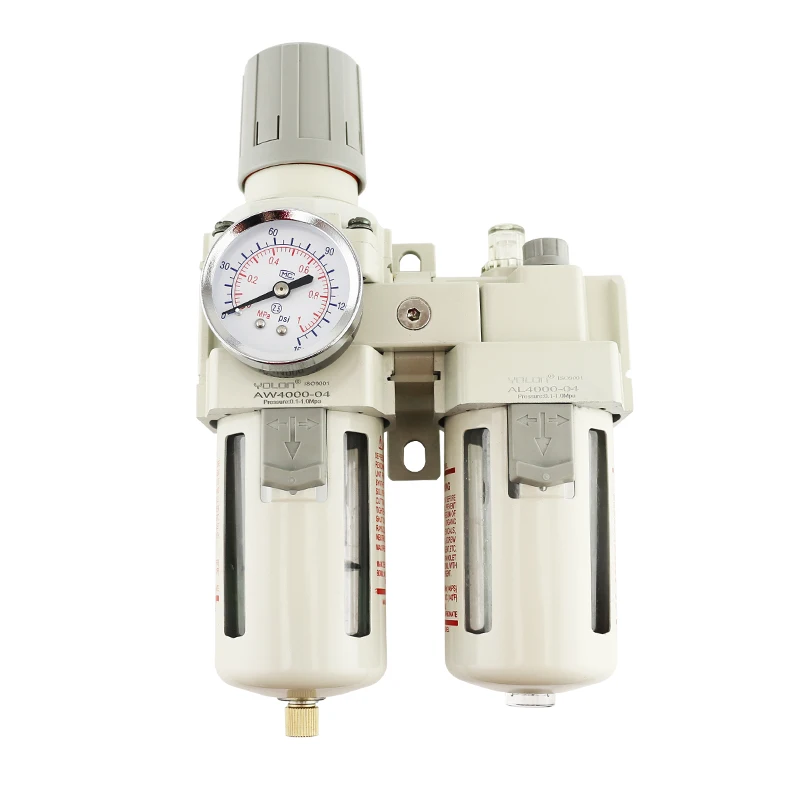 

AC2010-02 AC3010-03 AC4010-04-06 AC5010-06-10 FRL Pneumatic air compressor air filter regulator