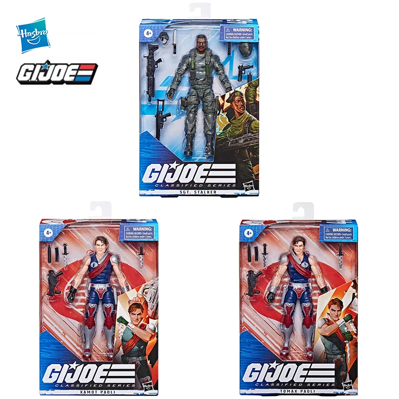 

Новый оригинальный Hasbro спецназ G.i. Джо конфиденциальный серия Сталкер экшн-фигурка Xamot Tomax 6 дюймов Коллекция модели мальчиков Игрушки