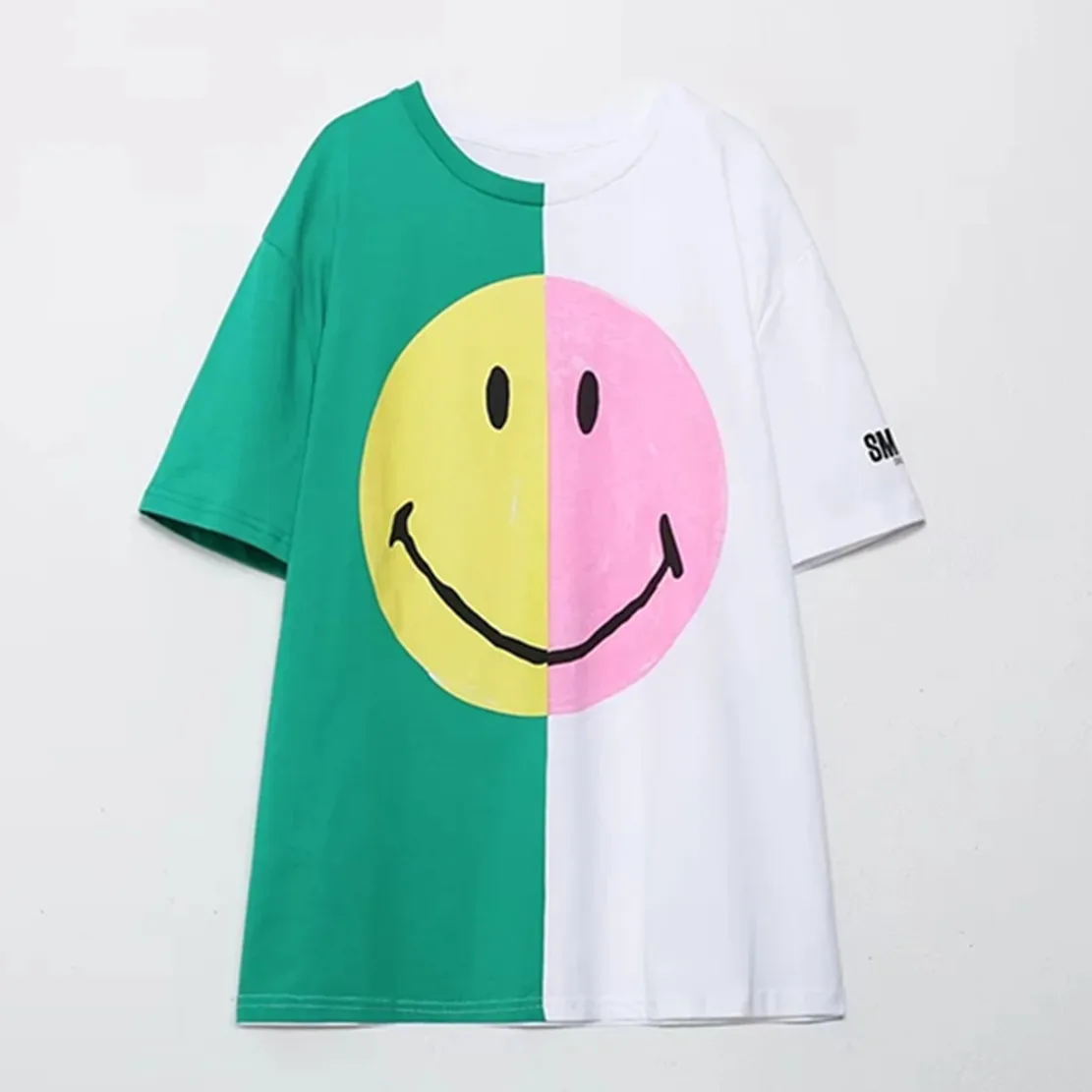 

Jenny&Dave 2023 High Street Fashion Cartoon Print O-neck Loose Cotton Tops Casual Short Sleeve Tshirts Women