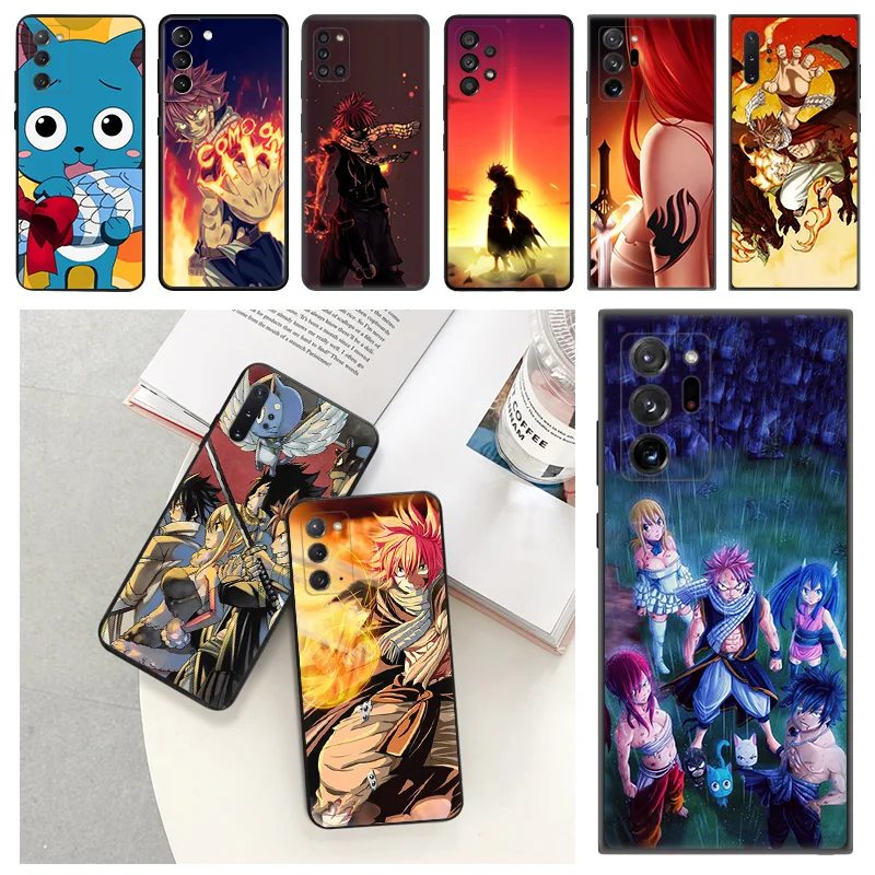 

Silicone Phone Case for Samsung M54 A24 S8 M30 M11 M21 M31 M51 M32 M12 M04 M62 M22 M52 M23 M33 M53 M13 Fairy Tail Dragneel Cover