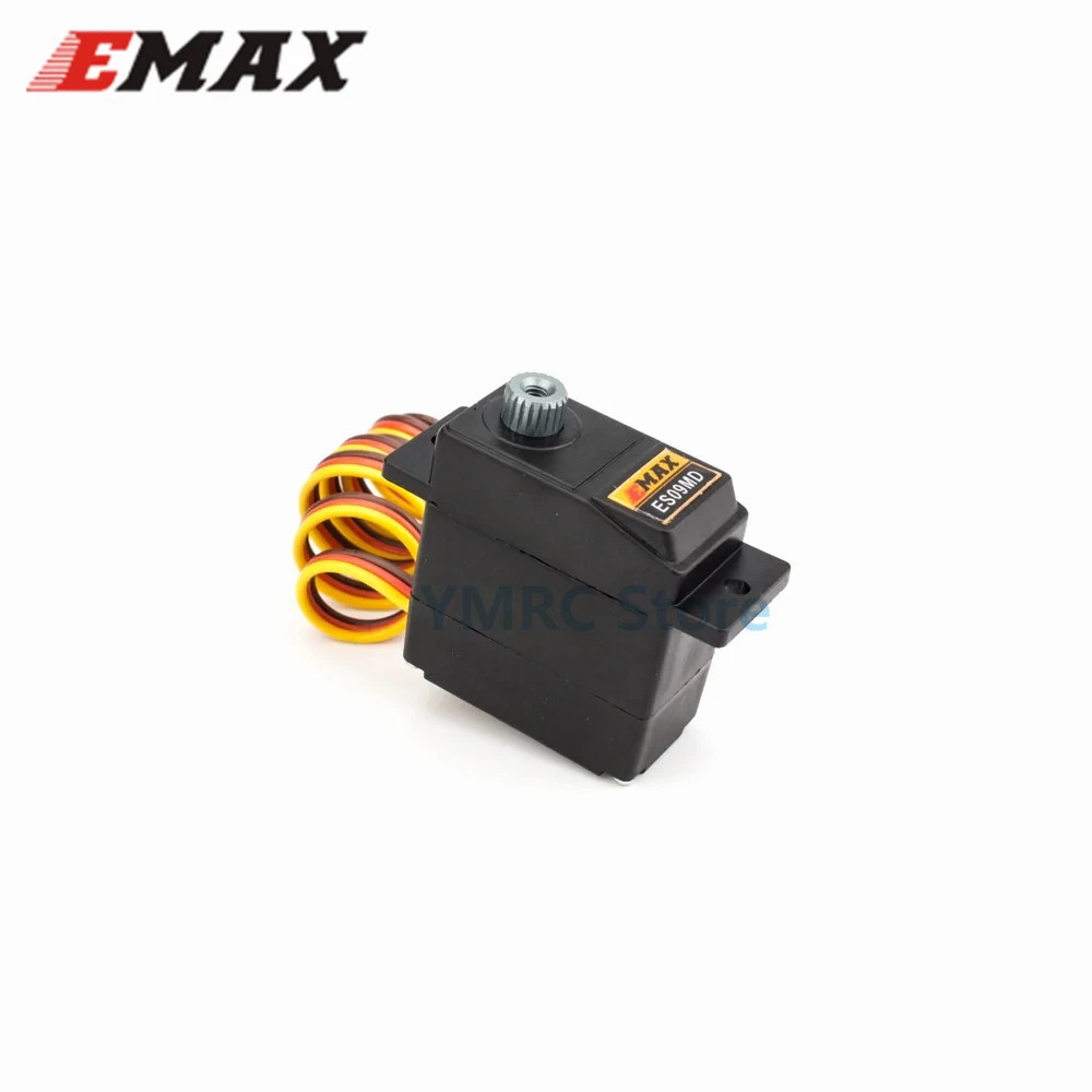 Фото 4 шт. EMAX ES09MD 2,5 кг.com 0,10 сек/60 °   (Двойной подшипник) Цифровой мини-сервопривод с металлической шестерней для 450-вертолетов №4