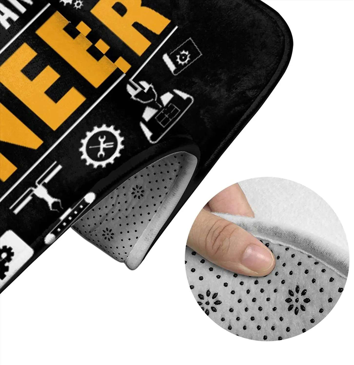 

Trust Me, i'm an Engineer s Bathroom Mat Sets 3 Piece Set Rugs Memory Foam Mat Set Toilet Seat Cover Bath Mat Lid cover