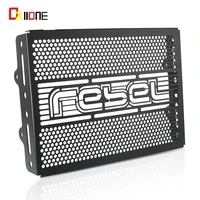 motorcycle honeycomb mesh radiator guard grille oil radiator shield protection cover for honda rebel cmx 300 500 cmx300 cmx500