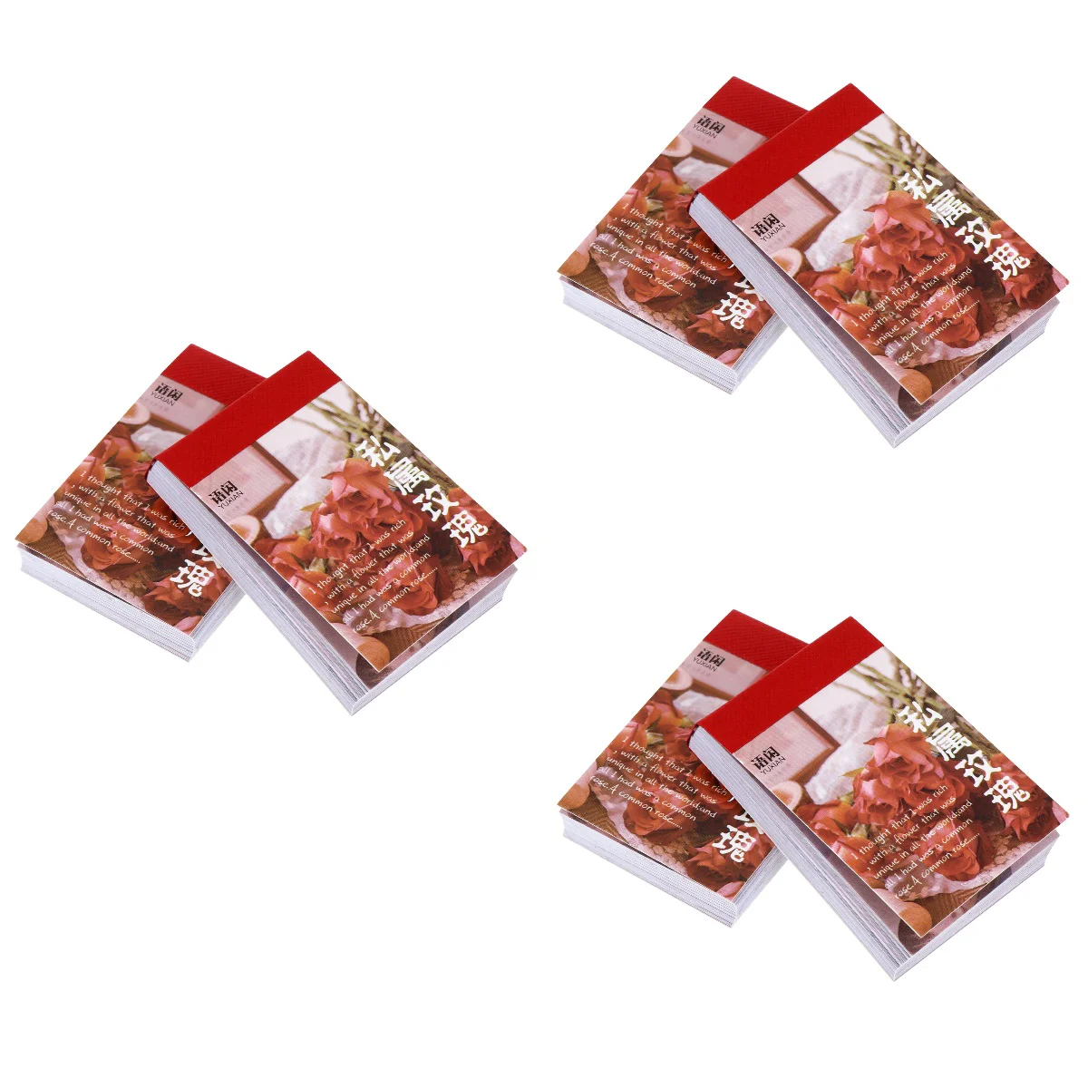 

6 Sets Notebook Style Sticker DIY Scrapbook Decorative Stickers Scenery Decals