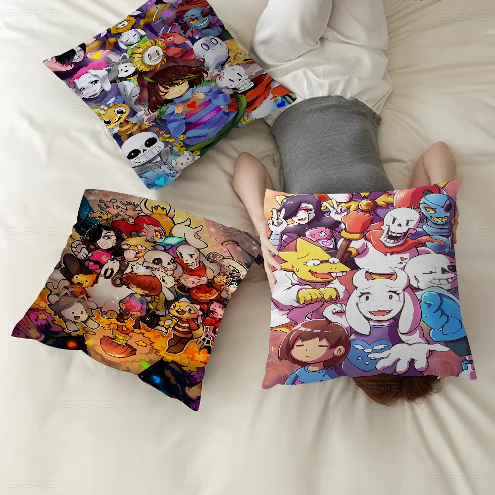Аниме дизайн игры Undertale наволочка декоративная подушка диван домашний декор