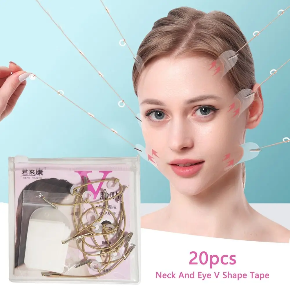 

High Quality Transparent Invisible Lifting Stickers Instant Face Anti Wrinkle Tape Face Lift Tapes High Elasticity