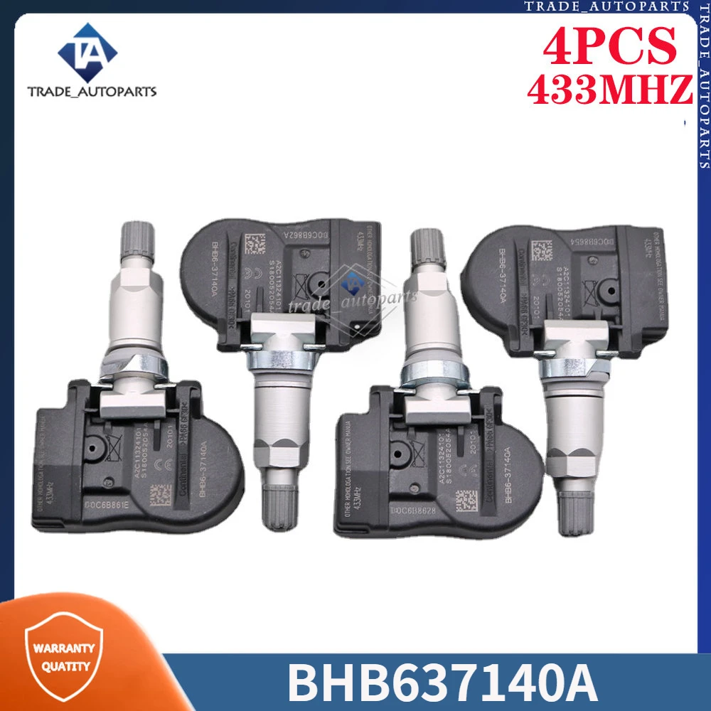 4 шт., датчик давления в шинах для Mazda 2011-2018