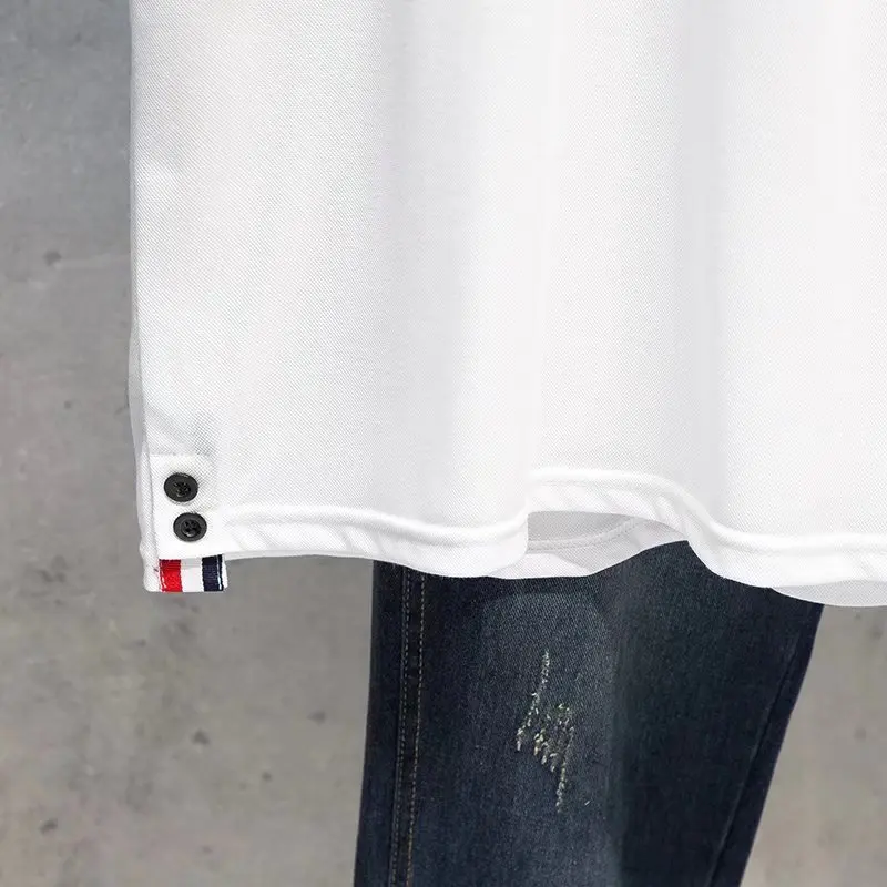 Men's Polo Wear Golf Men Shirt Lapel HAZZYS Solid Short Sleeved Fashion Summer Thin Casual Loose Tops Camping Hiking