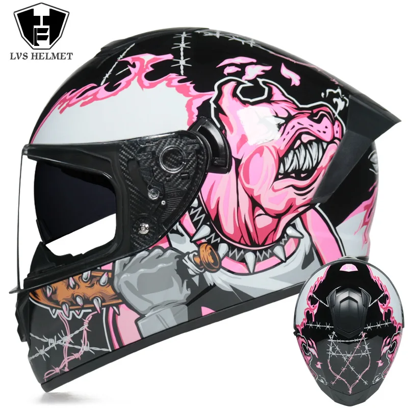 

Мотоциклетный шлем с двойным объективом, защитный, для мотокросса, квадроциклов