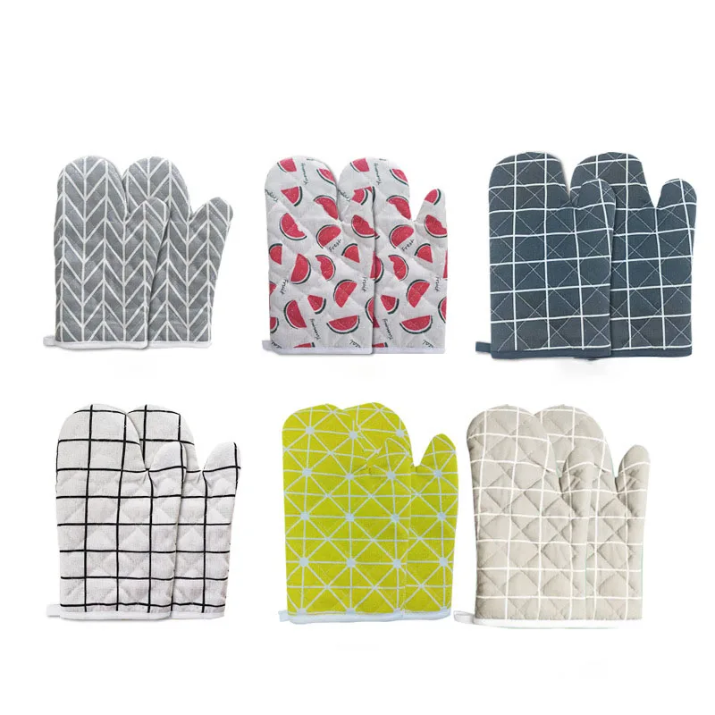 Микроволновые термостойкие перчатки устойчивые к высоким температурам