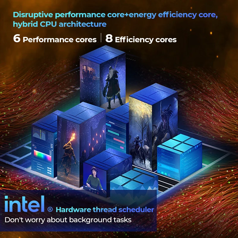 13th generation Intel ® Core ™ i5-13600KF processor 24 M cache, Rui frequency up to 5.10 GHz brand new with no cooler