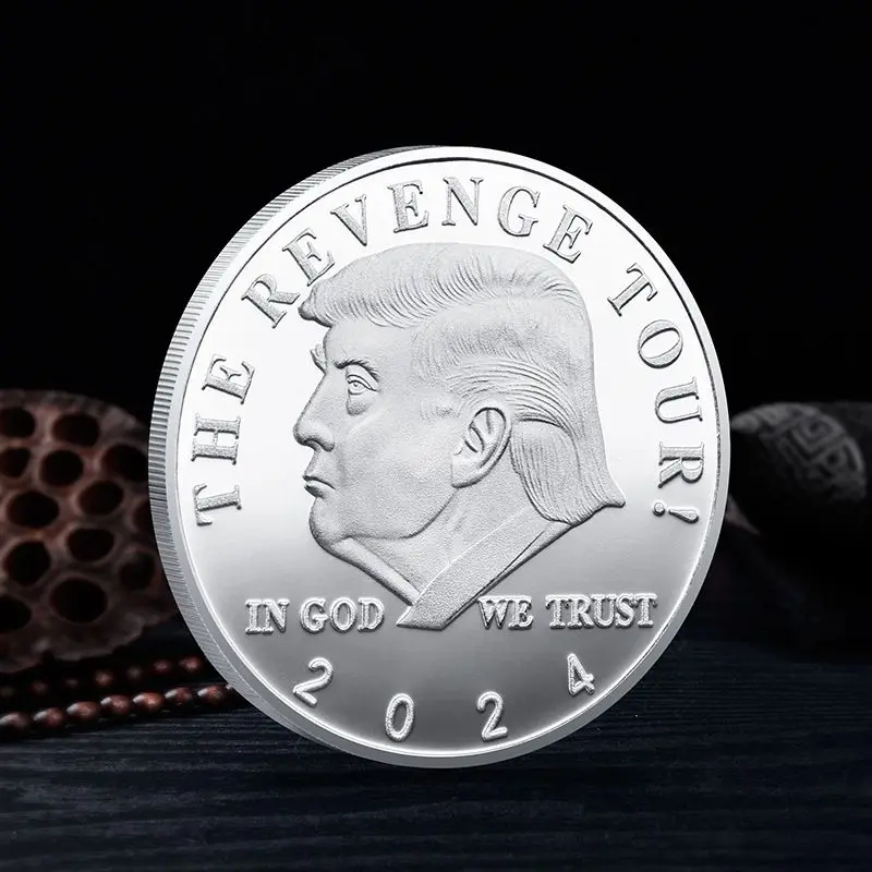 1 шт. медаль президент США Трампа юбилейная монета Манхэттена коллекция золотых и
