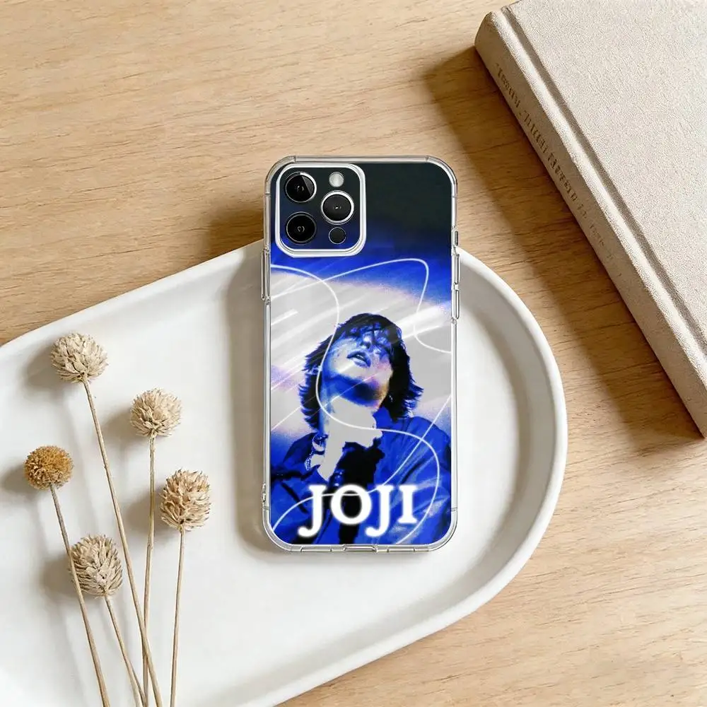 Фото Чехол для телефона Singer J-Joji Smithereens для iPhone 17 16 15 14 13 12 11 Mini Pro Max Plus, прозрачный чехол. №2