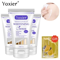 brighten skin care 3 give 1 yoxier whitening cream moisturizing nourish repair improve arm armpit ankles elbow knee body dull
