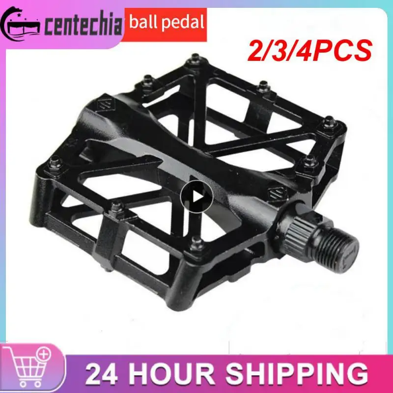 

2/3/4PCS Light Weight Bike Footstep Aluminum Alloy Bicycle Pedal Widened Sealed Bearing Mountain Bike Pedal Riding Equipment