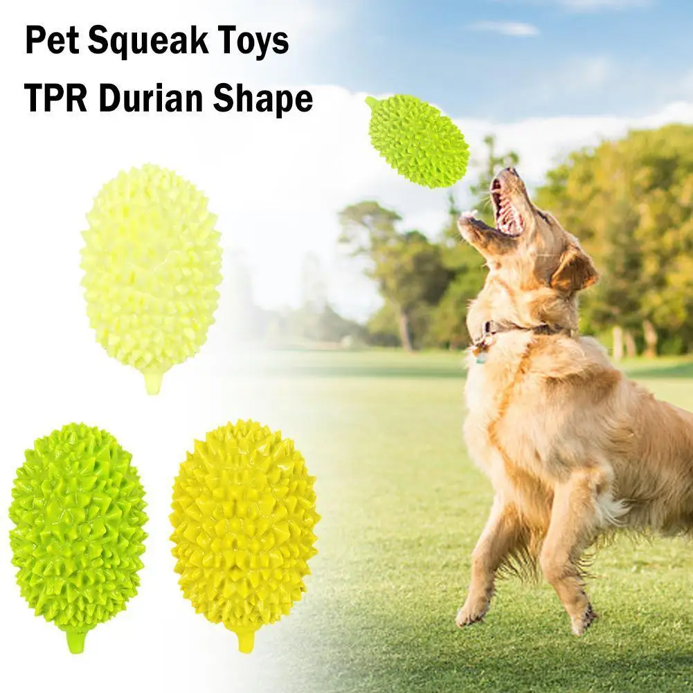 

Пищащие игрушки для домашних животных Tpr Durian, жевательная игрушка для щенка, Интерактивная жевательная игрушка для собак для прорезывания зубов, для всех моделей O3p6