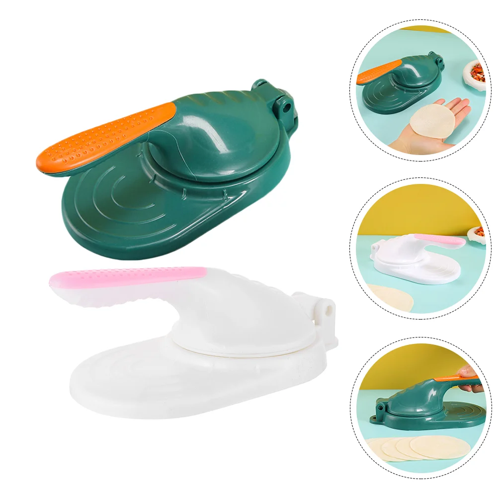 

Dumpling Maker Press Dough Mold Presser Wrapper Skin Tortilla Pressing Empanada Makers Pastry Ravioli Manual Molds Tool Pie