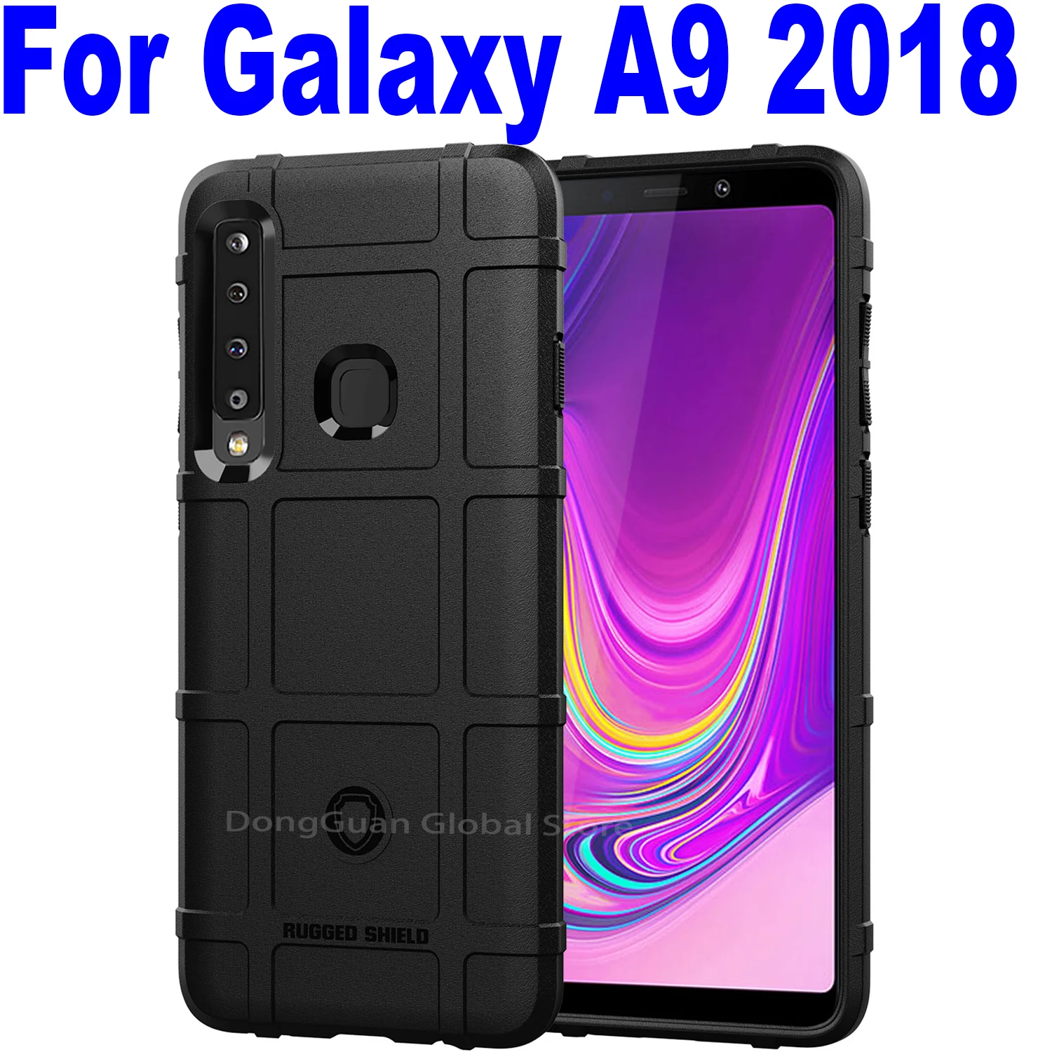 

Rugged Shield Shockproof Armor Case For Samsung Galaxy A9 2018 A920 A9S A9Star Pro Cover Shell Case